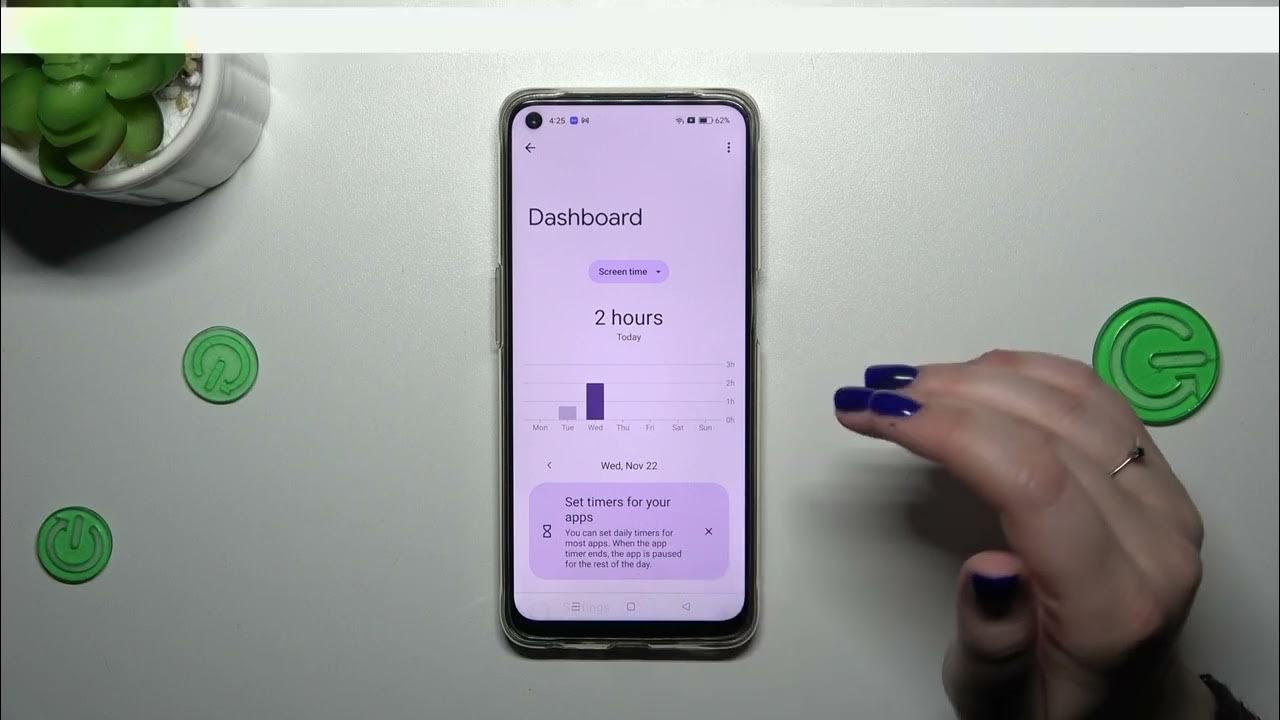 Video thumbnail for How to Check Total Screen Time on OPPO F19?
