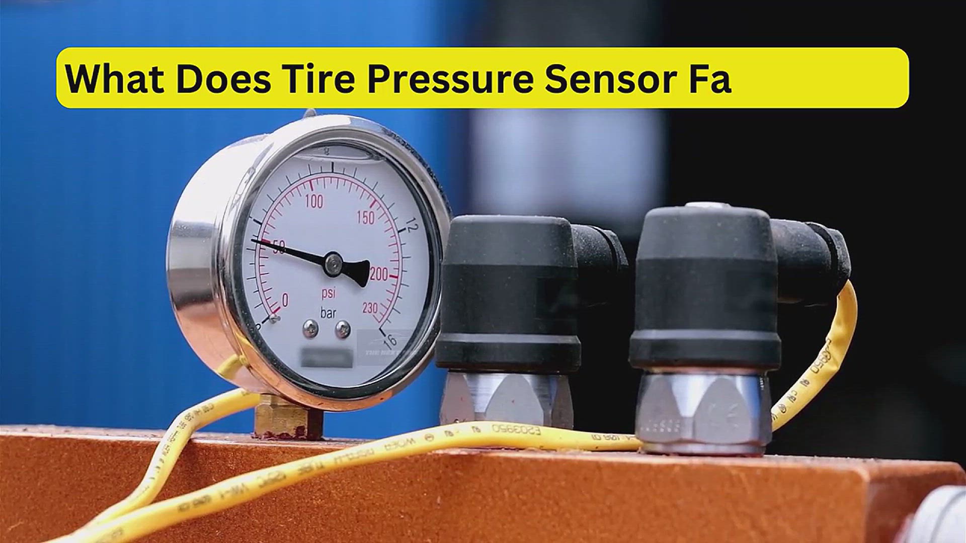 'Video thumbnail for What Does Tire Pressure Sensor Fault Mean'