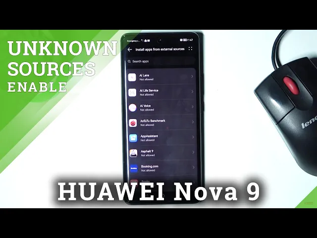 Video thumbnail for How to Activate Unknown Sources on HUAWEI Nova 9 – Allow App Installation
