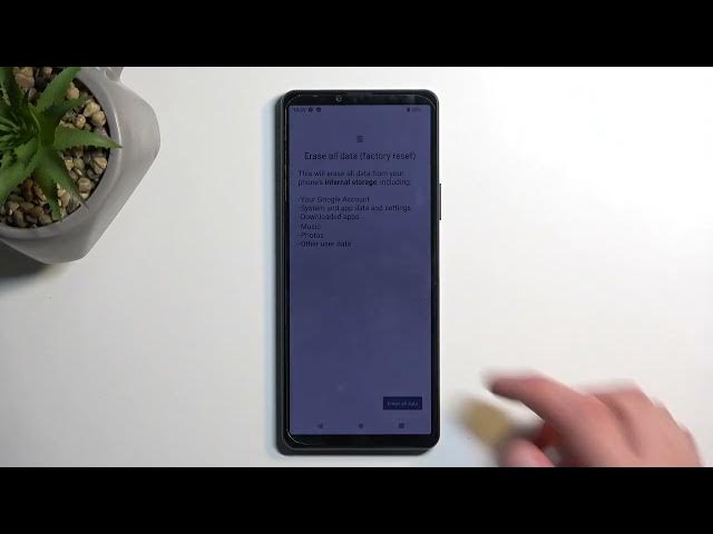 Video thumbnail for How to Hard Reset Sony Xperia 10 V via Settings - Factory Reset