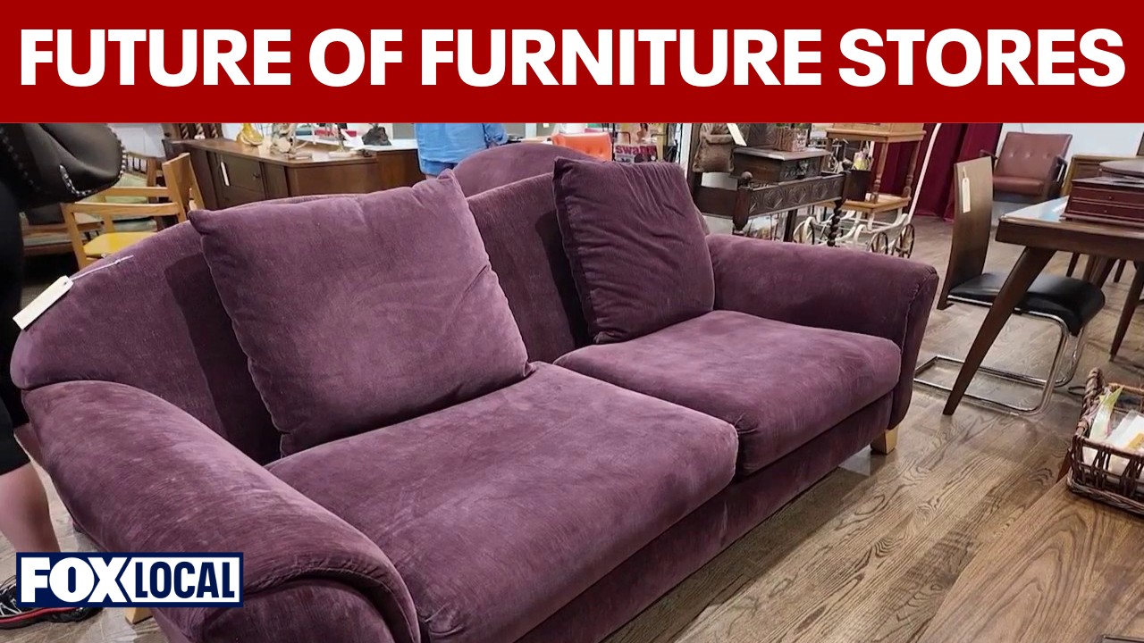 Video thumbnail for Vintage furniture stores are booming while traditional retailers suffer