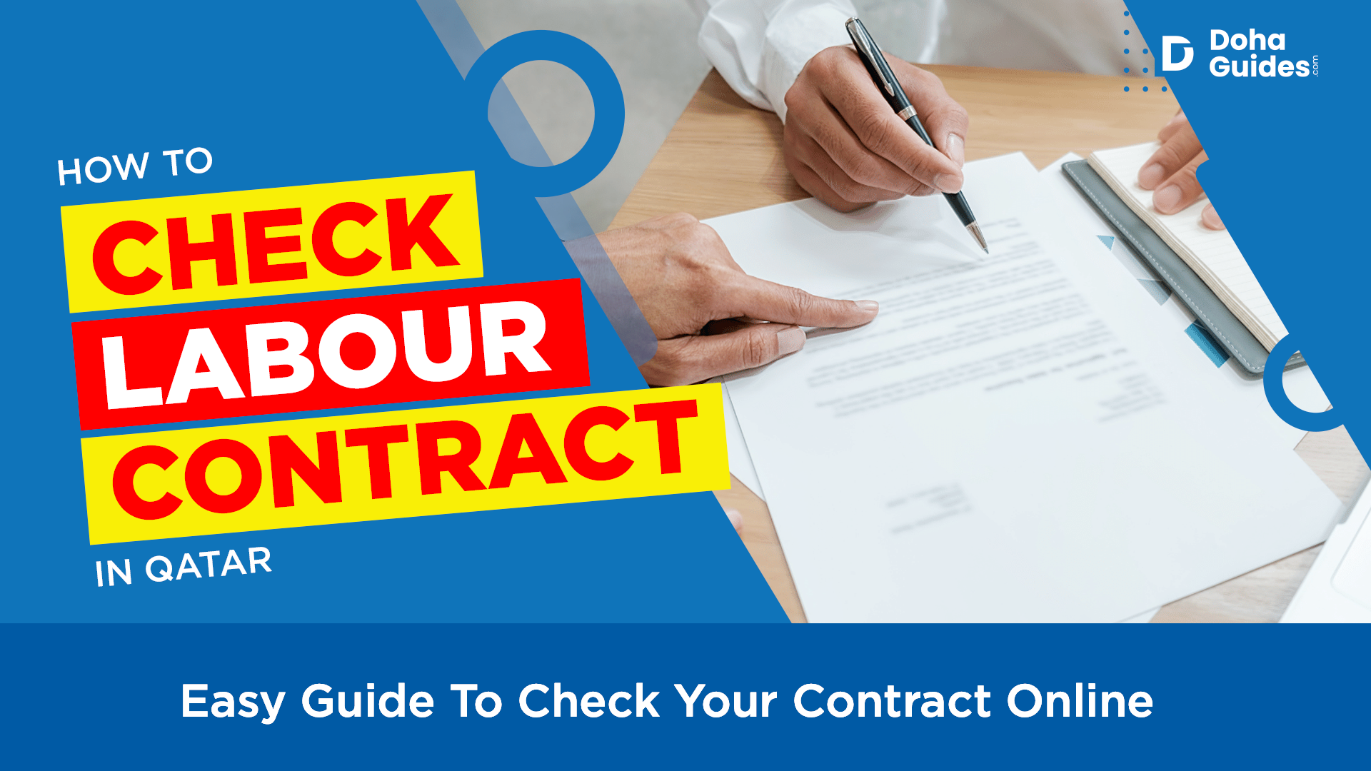 Video thumbnail for How To Easily Check Your Labour Contract Online in Qatar| DohaGuides.com