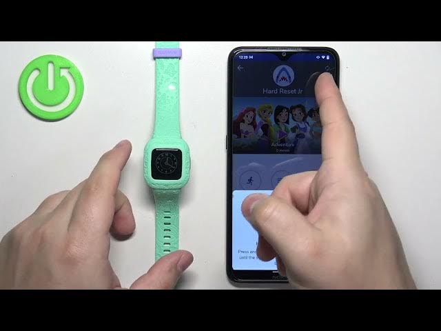Video thumbnail for You Won't Believe How Easy It Is to Change Watch Face on GARMIN vivofit jr. 3!