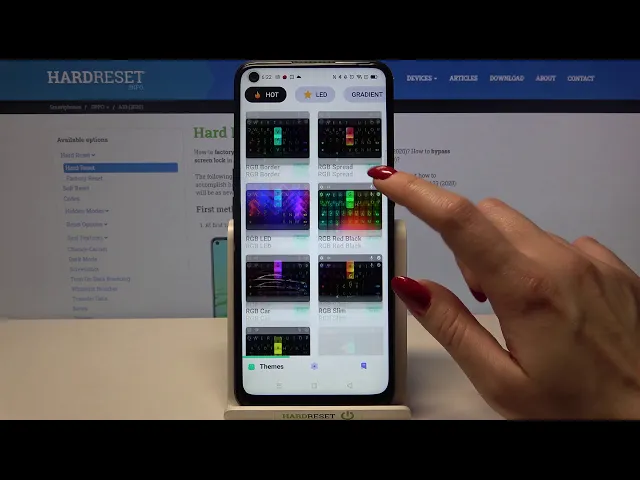 Video thumbnail for How to Download and Apply LED Keyboard in OPPO A33 2020 - Colorful Keyboard