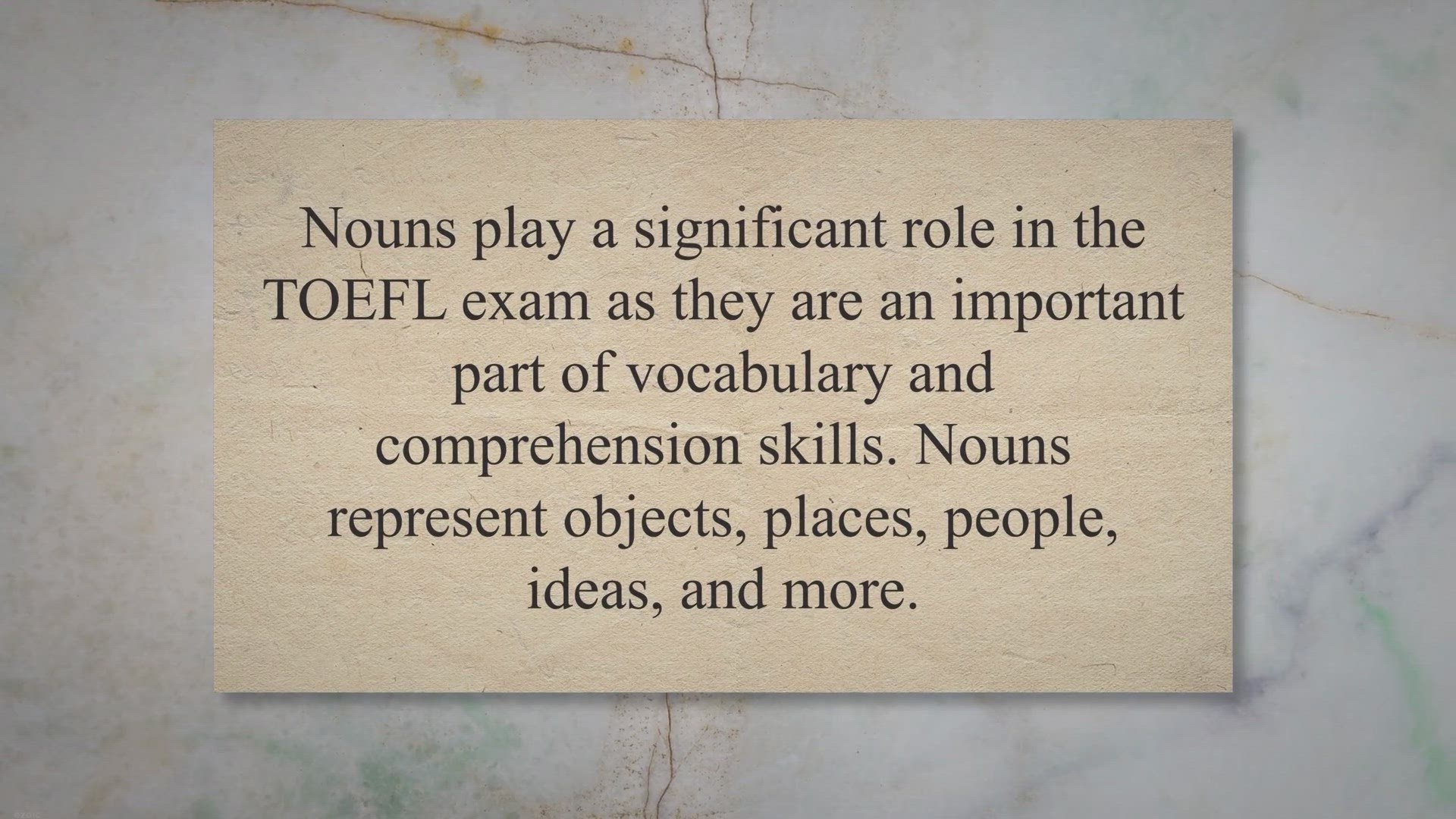 'Video thumbnail for Nouns'