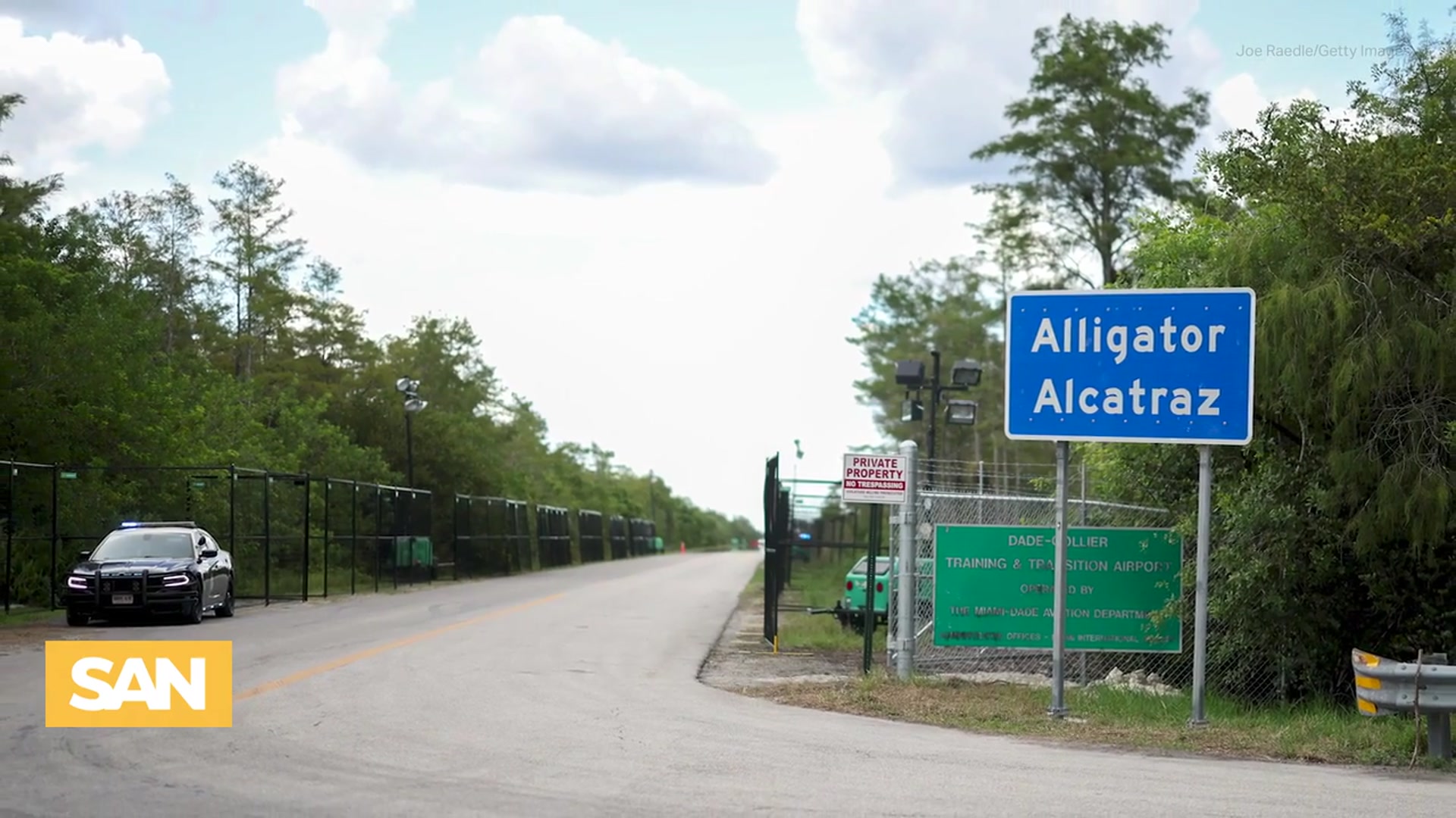 'Video thumbnail for DHS to use ‘Alligator Alcatraz’ as model for more detention centers'