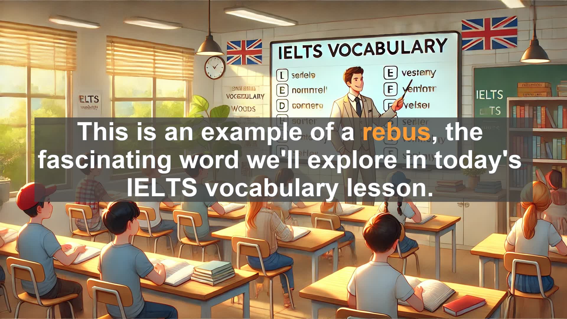 'Video thumbnail for 2000 Must Know IELTS 9.0 Vocabulary - Rebus: Decoding Visual Word Puzzles'