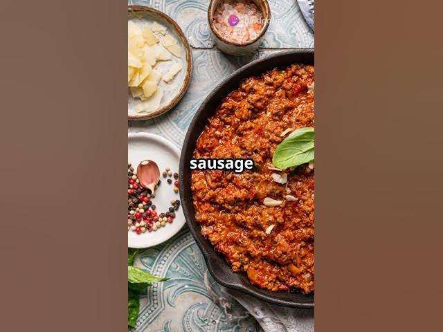 Video thumbnail for Delicious Polenta with Sausage Ragu