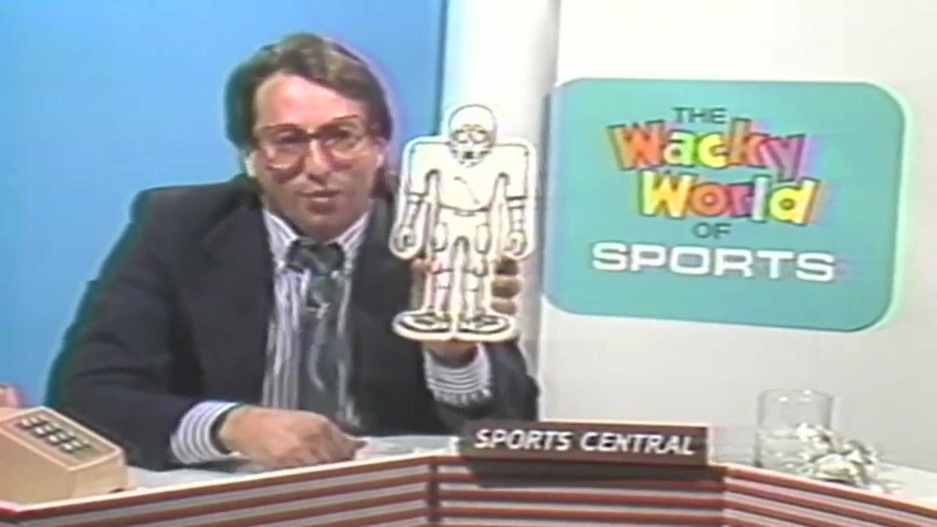 'Video thumbnail for Bob Uecker introduces a NFL Voodoo doll News break on Episode 3 of The Wacky World of Sports'