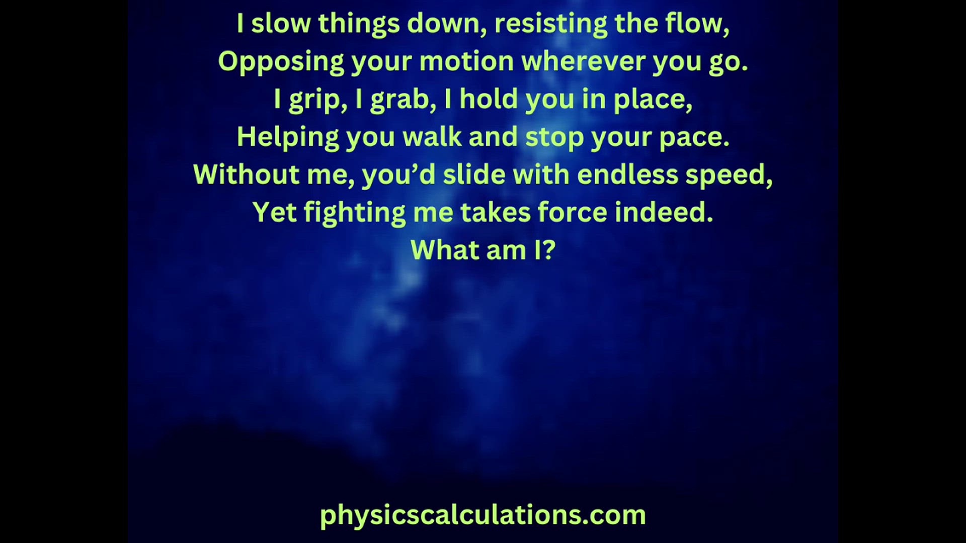 'Video thumbnail for Physics Riddles'