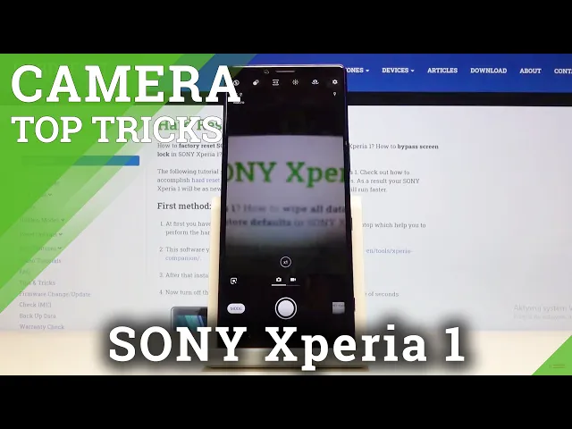 Video thumbnail for Best Camera Features in SONY Xperia 1 – Camera Top Tricks