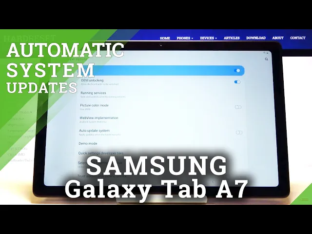 Video thumbnail for How to Allow Auto Updates in SAMSUNG Galaxy Tab A7 2020 – Automatic System Updates