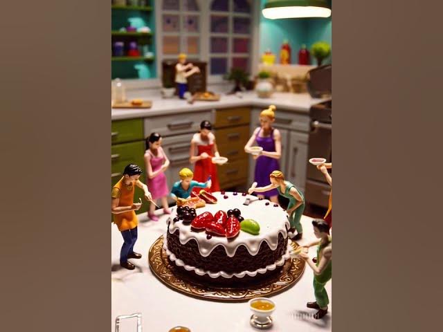 Video thumbnail for how to make a classis birthday cake #shorts #short