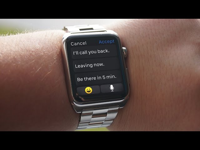 Video thumbnail for Apple Watch Custom Quick Replies | Quick Tips