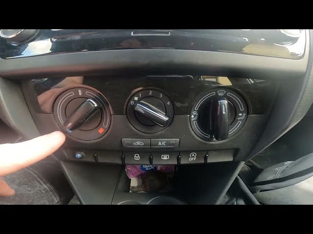 Video thumbnail for How to Enable or Disable AC in Skoda Rapid II ( 2012 – 2019 ) - Turn AC On or Off