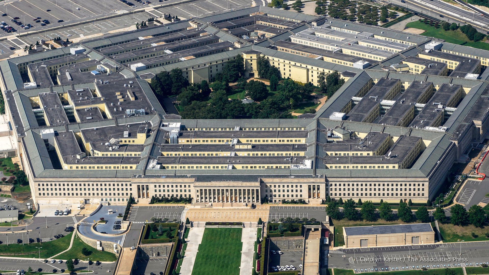 'Video thumbnail for Media outlets refuse Pentagon press policy; must sign or surrender badges'