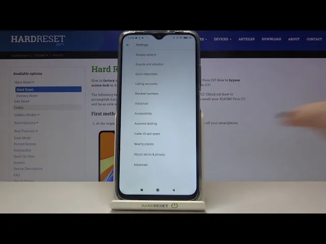 Video thumbnail for How to Add Number to Blacklist in POCO C3 - Block Number
