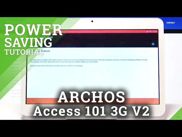 Video thumbnail for How to Battery Saver on ARCHOS Access 101 3G V2 – Power Saving Mode