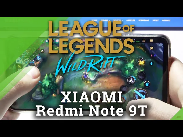 Video thumbnail for League of Legends : Wild Rift Gameplay on XIAOMI Redmi Note 9T - Test Gaming Experience