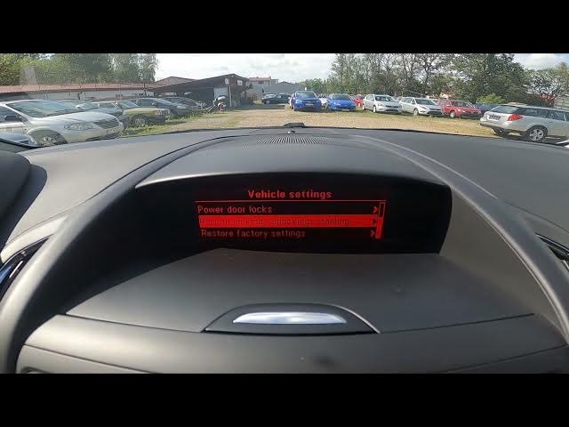Video thumbnail for How to Enable or Disable Auto Relock Function in Opel Zafira C ( 2011 - 2019 )