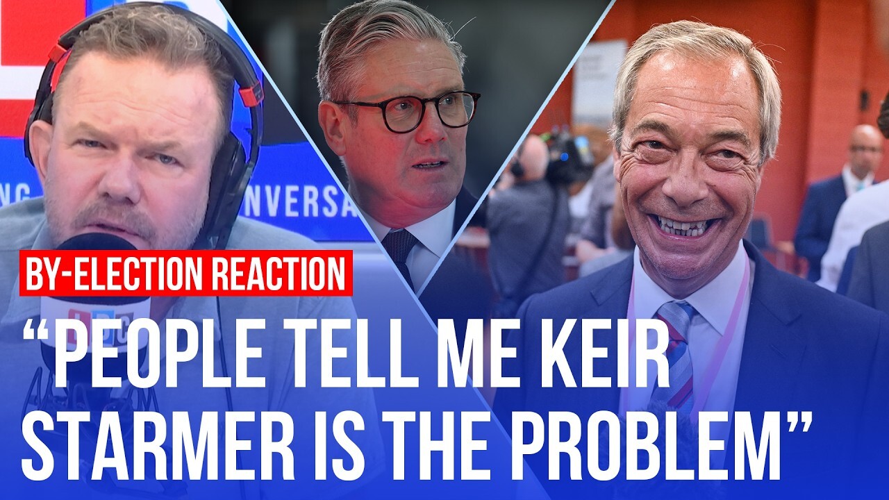 Video thumbnail for James O'Brien examines Reform's knife-edge by-election win | LBC