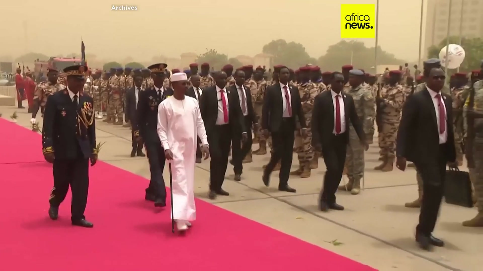 'Video thumbnail for Chad scraps presidential term limits, cementing Deby's rule'