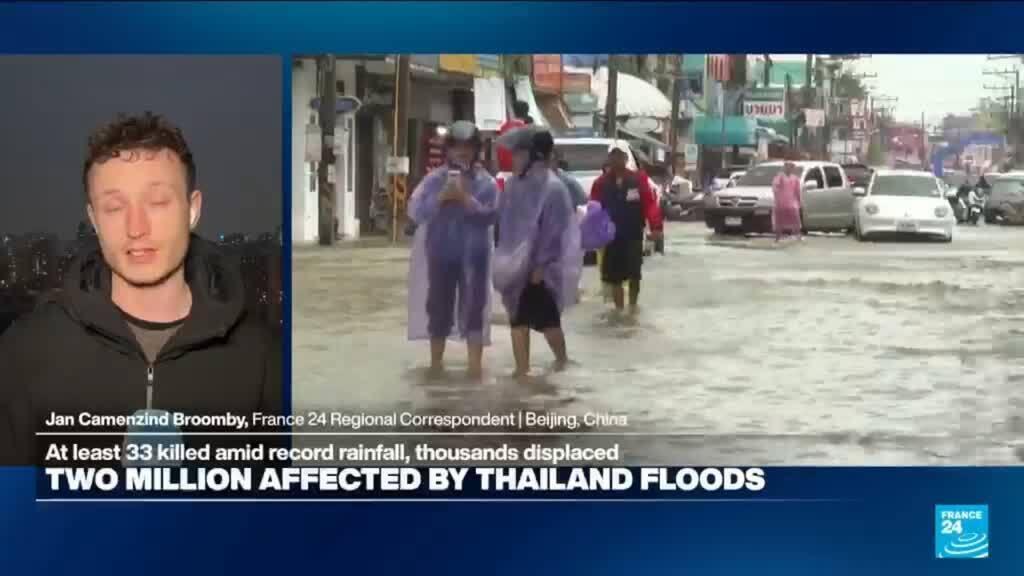 Video thumbnail for Two million affected by Thailand floods