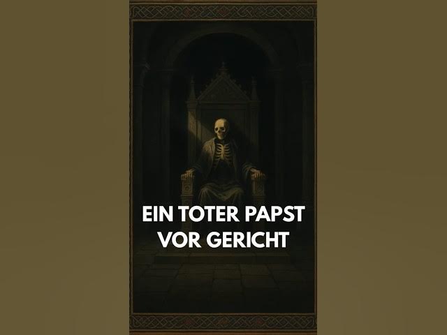 Video thumbnail for Der Papst, der vor Gericht saß – obwohl er tot war! 😳