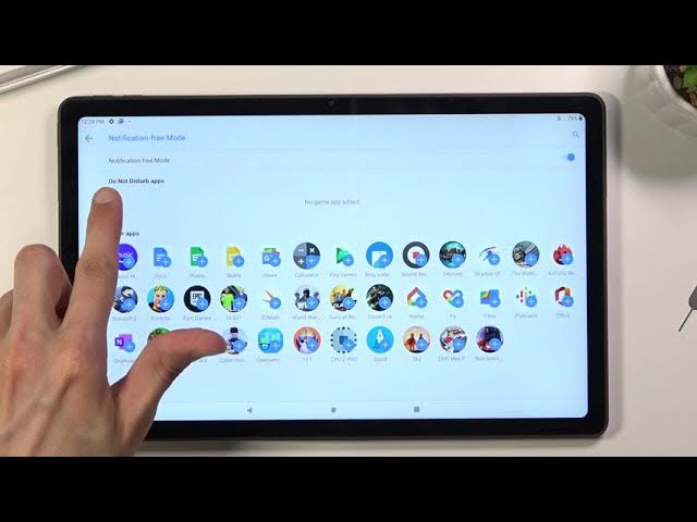 Video thumbnail for How to Turn On DND Mode on LENOVO Tab P11 – Enable Do Not Disturb Mode