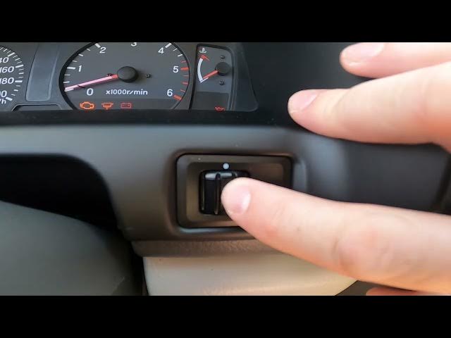 Video thumbnail for How to Change Headlights Position in Mitsubishi Pajero III ( 2000 – 2006 )  Adjust Headlights Height