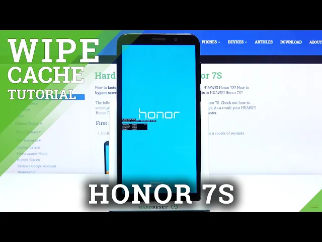 Video thumbnail for How to Wipe Cache Partition in HONOR 7S – Delete Cache Files