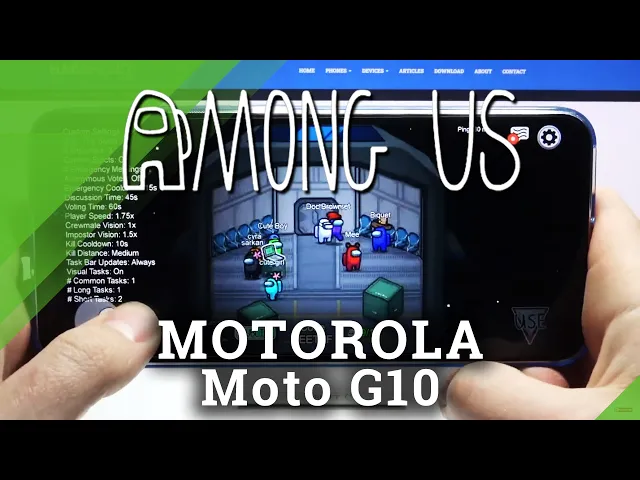Video thumbnail for * Among Us * Gameplay on Motorola Moto G10 - Device Efficient Review