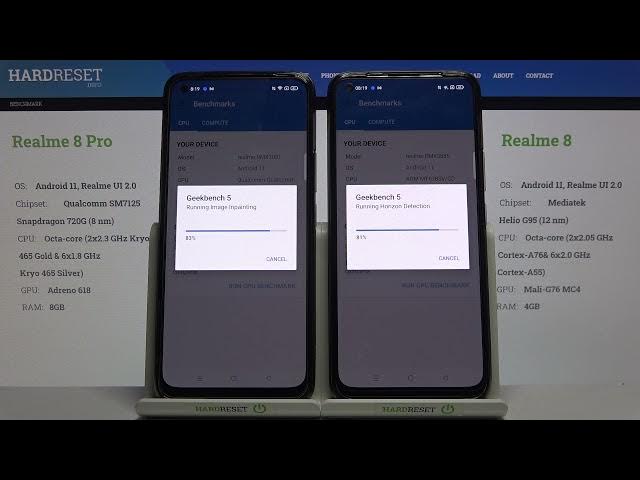 Video thumbnail for Realme 8 Pro vs Realme 8 Performance Test – Geekbench 5 CPU Benchmark Performance Test