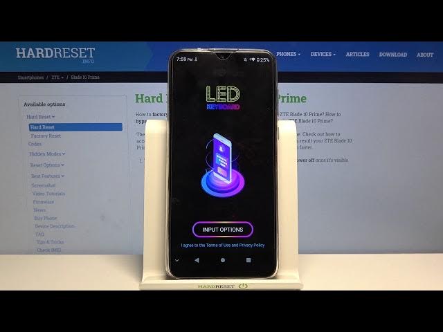 Video thumbnail for How to Apply LED Keyboard in ZTE Blade 10 Prime – Download and Install LED Keyboard