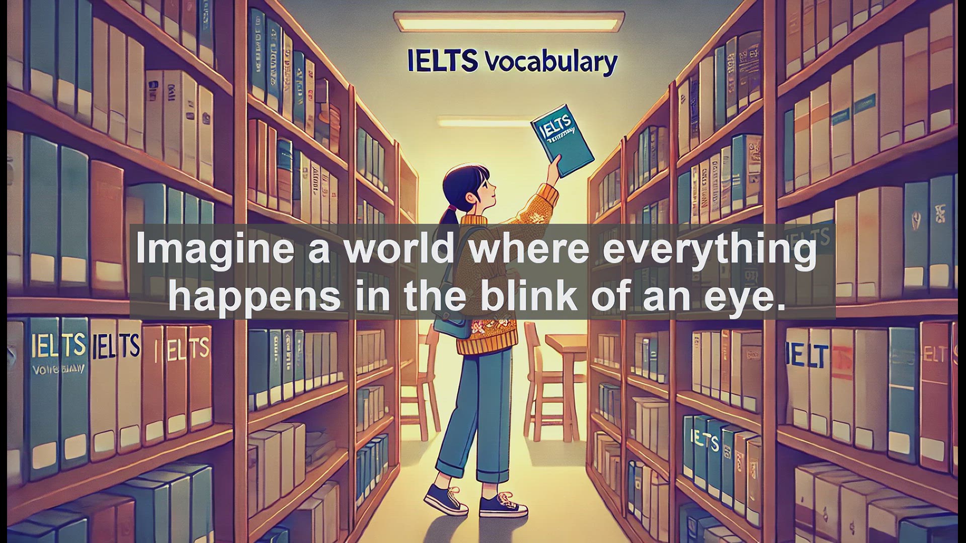 'Video thumbnail for 5000 Must Know IELTS 8.0 Vocabulary - Mastering 'Instantaneous': A Key Word for IELTS Success'