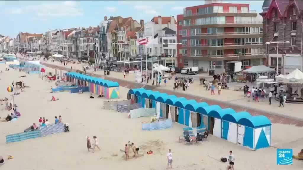 Video thumbnail for French holidaymakers head north to enjoy cooler destinations