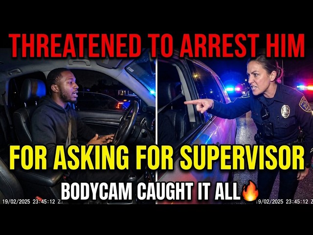 Video thumbnail for She Threatened To Arrest Him For Knowing His Rights. He Demanded A Supervisor. Watch What Happens!