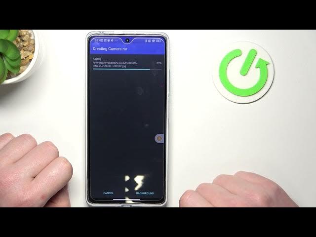 Video thumbnail for How to Pack Files in POCO X5 – Compress Files