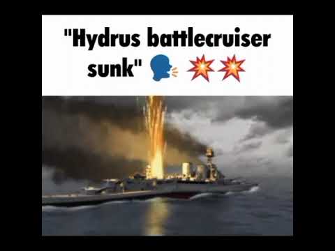 Video thumbnail for hydrus battlecruiser sunk