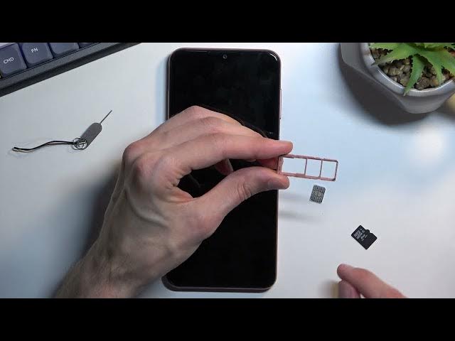 Video thumbnail for How to Insert SIM and SD into SAMSUNG Galaxy M13 - Install Nano SIM and Micro SD Card