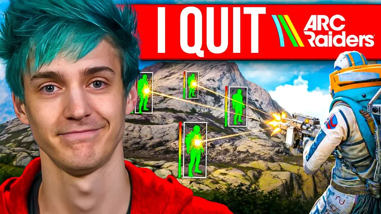 Video thumbnail for GWM: Ninja Quits Streaming Again! Cheaters and Stream Snipers Strike