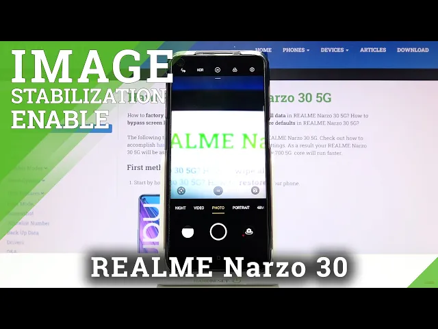 Video thumbnail for How to Activate Image Stabilization on REALME Narzo 30 5G - Turn On Ultra Steady Mode