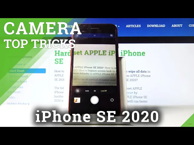 Video thumbnail for Camera Top Tricks for iPhone SE 2020 – Camera Tips & Hacks