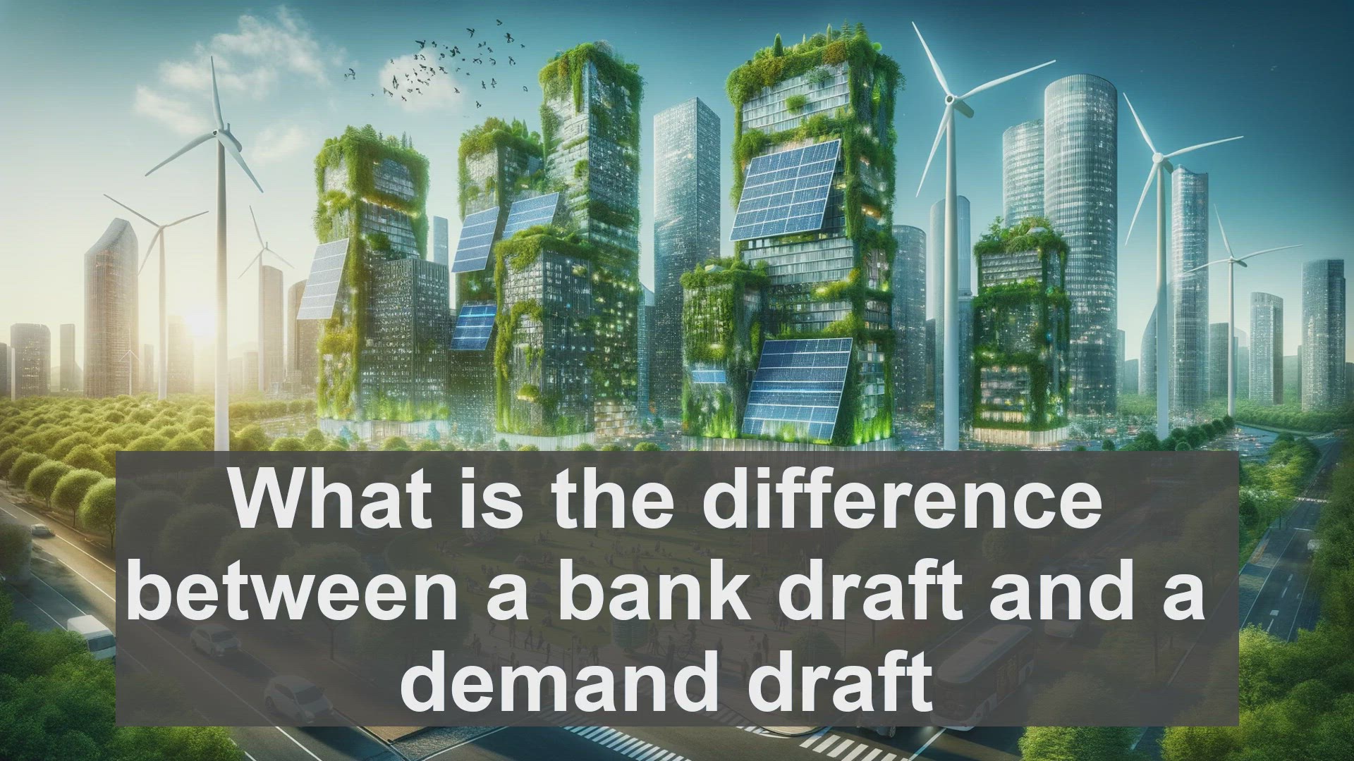 'Video thumbnail for What is the difference between a bank draft and a demand draft?'