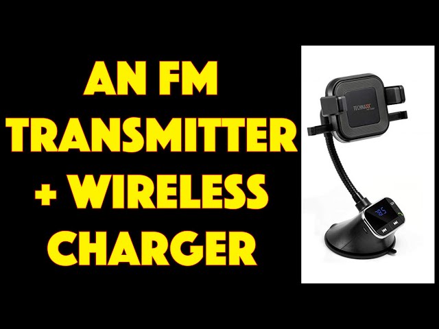 Video thumbnail for Technaxx FM Transmitter + Wireless Charger - FMT1200BT - REVIEW