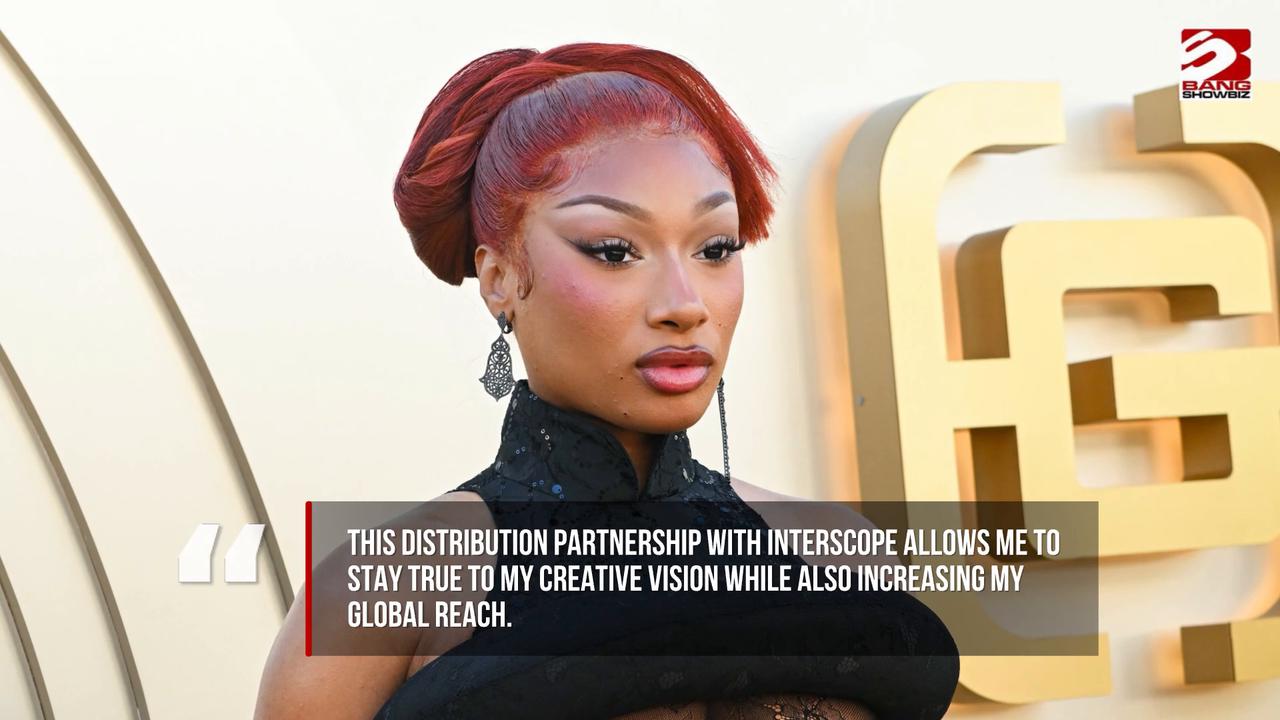 Video thumbnail for Megan Thee Stallion signs deal with Interscope Records