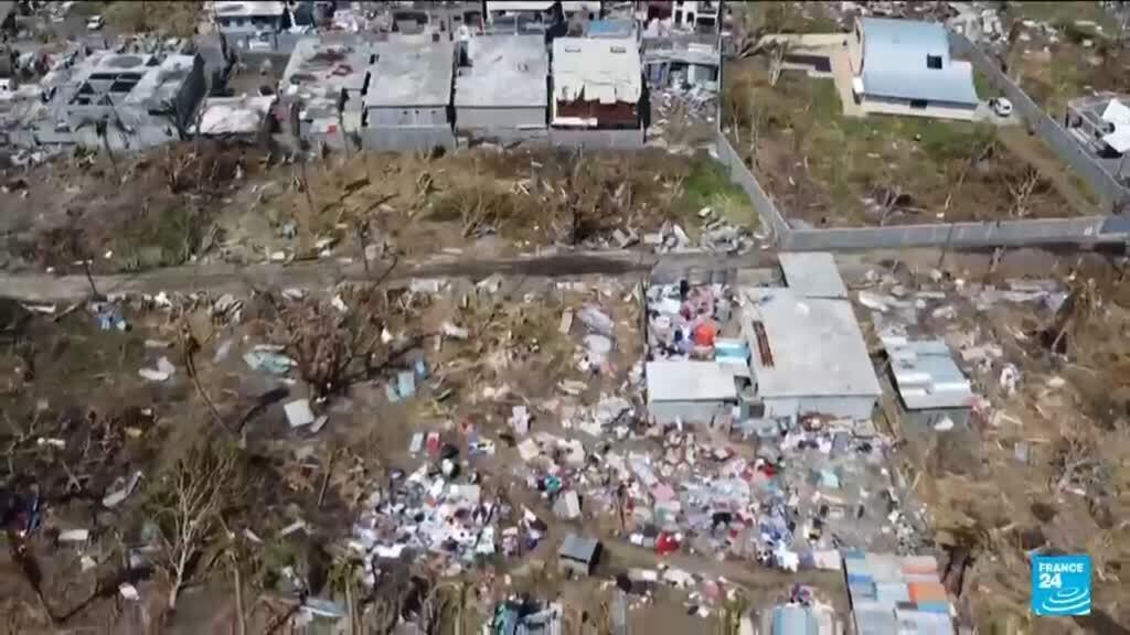 Video thumbnail for French PM looks to speed up cyclone reconstruction on Mayotte visit