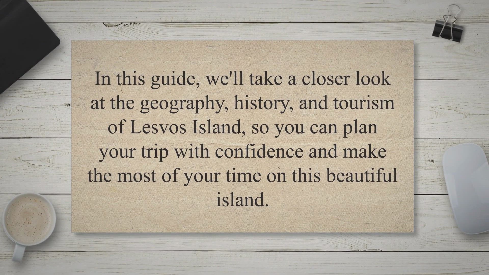 'Video thumbnail for Discovering Lesvos Island: A Guide to its Geography, History, and Tourism'