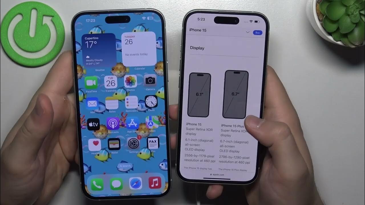 Video thumbnail for How Big is iPhone 15? | iPhone 15 Size Checkup!