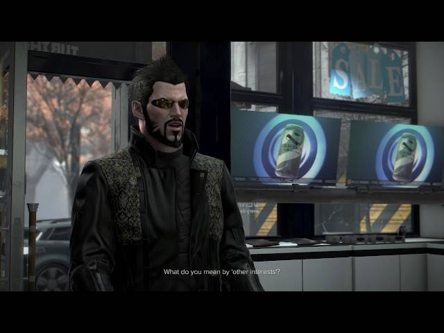 Video thumbnail for Deus Ex: Mankind Divided - Tubehouse Electronics Vender Dialogue 'Other Interests?' Biocell Dealer